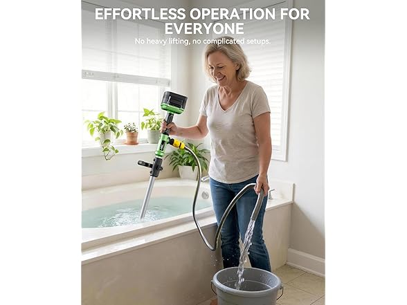 J-KU Cordless Stick Water Transfer Pump