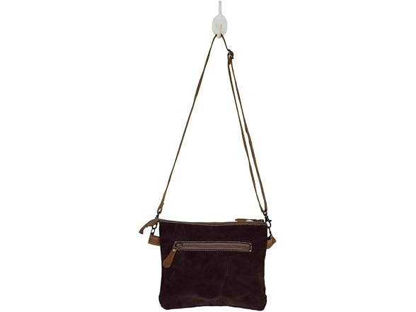 Myra Bag Nifty Small & Cross Body Bag Upcycled Canvas & Leather S