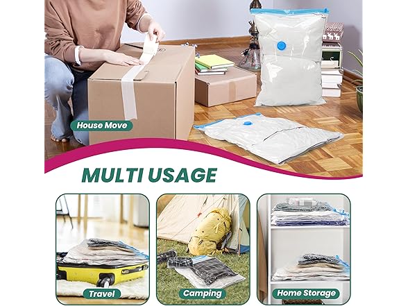 InfiniPower Space Bags Vacuum Storage Bags (Variety 30 Pack)