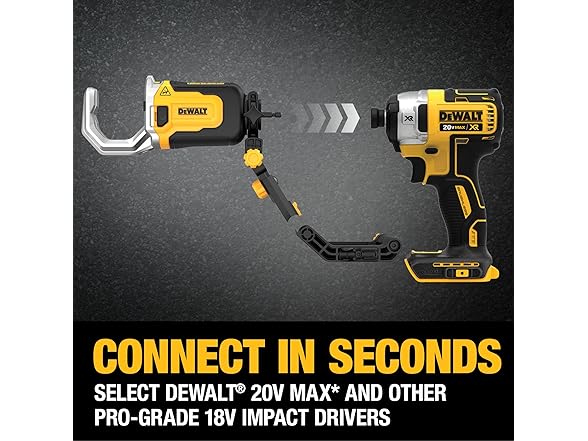DEWALT DWAPVCIR Impact Cutter with Brace Bracket