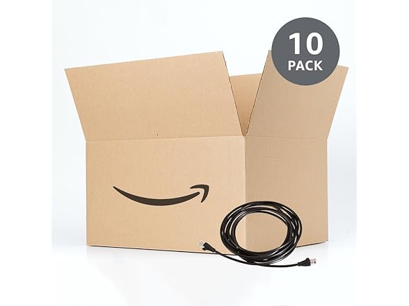 Amazon Basics 14-ft RJ45 Cat 6 Cable (10-Pack)