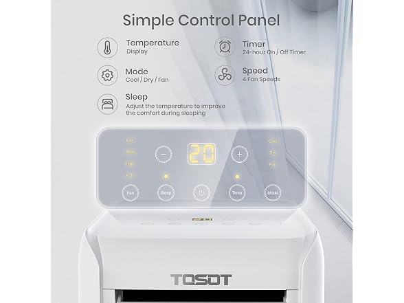 TOSOT 9,000 BTU Aovia PAC