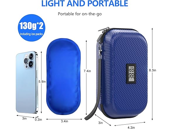 bdmaky Insulin Cooler Travel Case