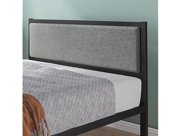 ZINUS Korey Metal Platform Bed Frame with Headboard