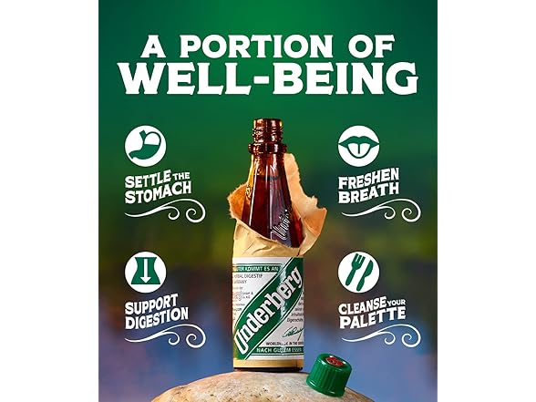 Underberg Natural Herb Bitters, 2-Ounce (Pack of 5)
