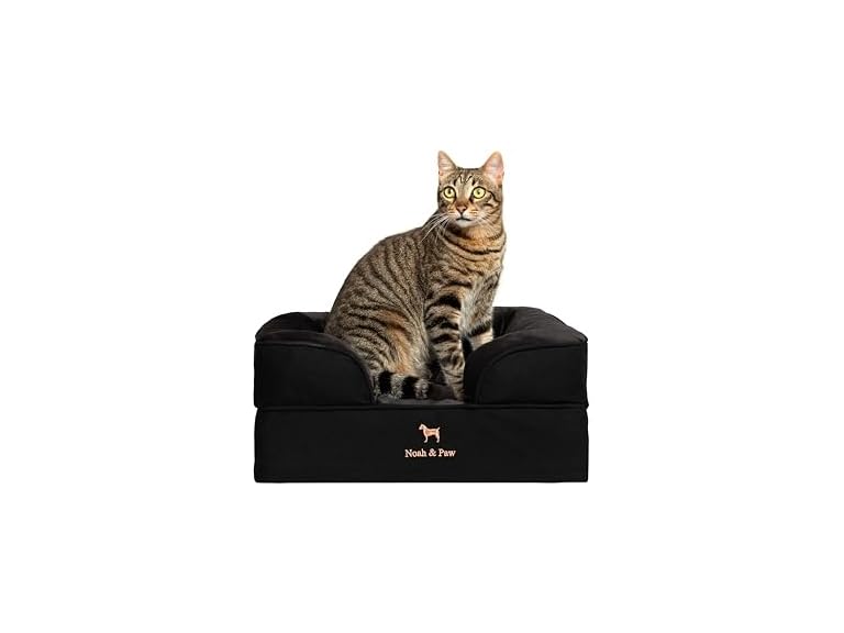 NOAH & PAW SO-DE-BLK-S S NOAH & PAW Dog Bed - Sofa Bl