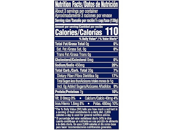 Bush's Canned Black Beans (Pack of 1)