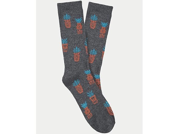 Caribbean JOE Men (OS) Dress Tiki Heads Socks