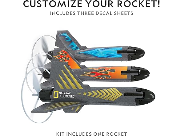 Blue Marble National Geographic Rocket Launcher