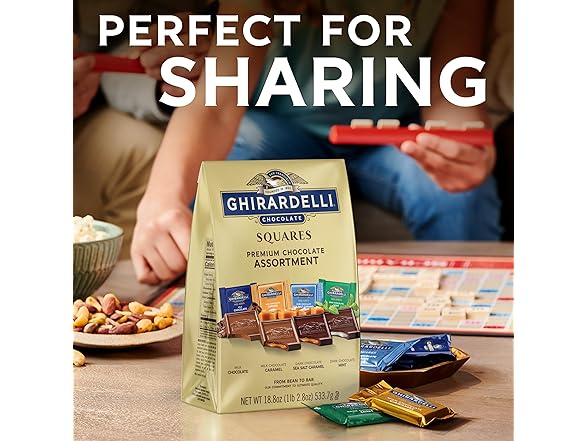 Ghirardelli Premium Choc Squares Assortm