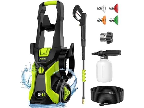 WattFlo Portable Pressure Washer 2026