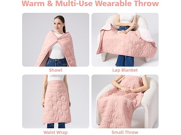 SHINEDOOR Dual-Fabric Shawl