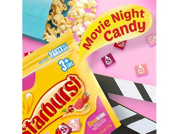 STARBURST Fruit Chews Candy - FaveREDS Pack
