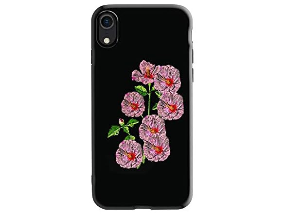 MALLCROWN Floral Case for iPhone XR