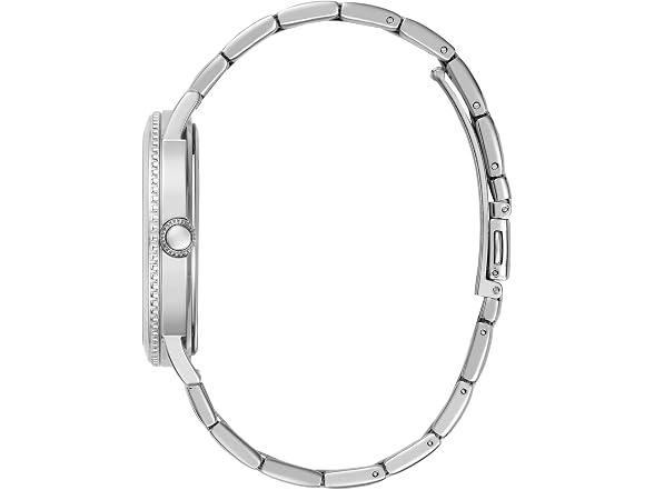 Guess Men's 42mm Watch Silver Tone Stainless Steel