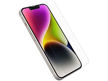 $4.99, Was $39.99, 87% Off! OtterBox iPhone 16e, 14, 13, & 13 Pro Glass Screen Protector dealfomo