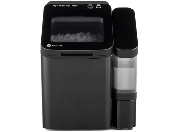 GE Profile Opal 1.0 Nugget Ice Make Black Stainless Steel
