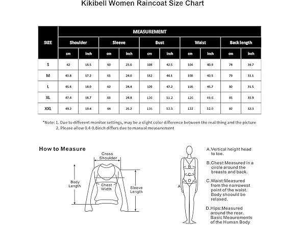 Women's Hooded Lightweight Raincoat