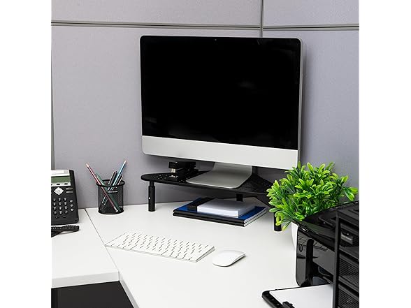 Mind Reader Monitor Stand Black