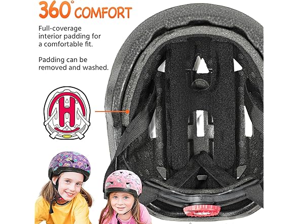 Galaxy Blue Kids/Toddler Bike Helmet