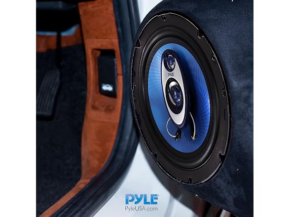 Pyle 6.5" 3-Way 360W Car Speaker (Blue)