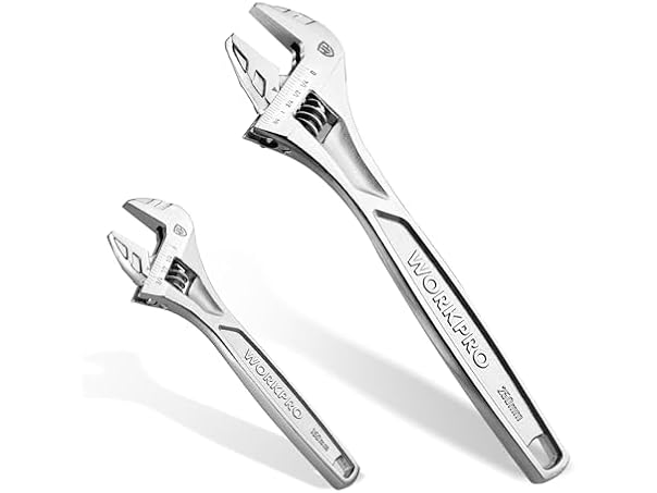 $11.99, Was $18.99, 36% Off! WORKPRO 2pc Black Wrench Set dealfomo