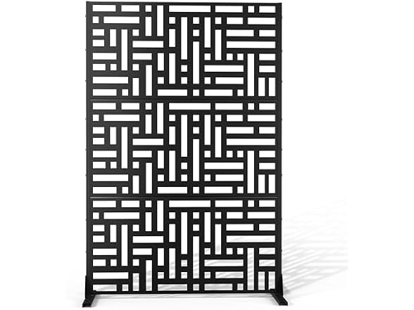 Freestanding Metal Privacy Screen