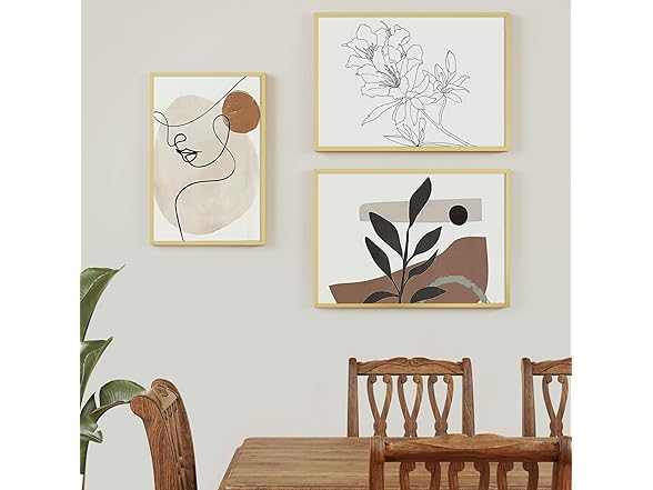 Vivelove 17x24 Picture Frame Gold Set