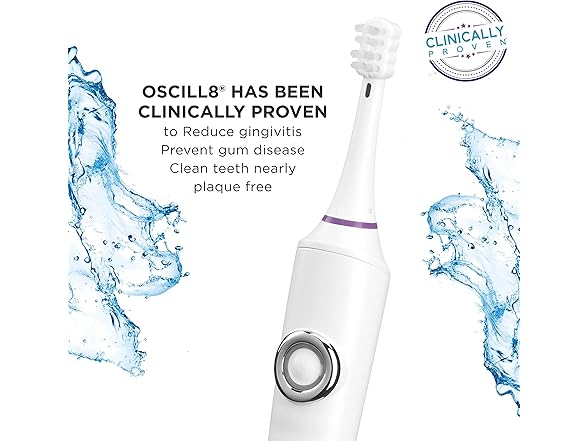 Battery Power Toothbrush w/ 2 Heads