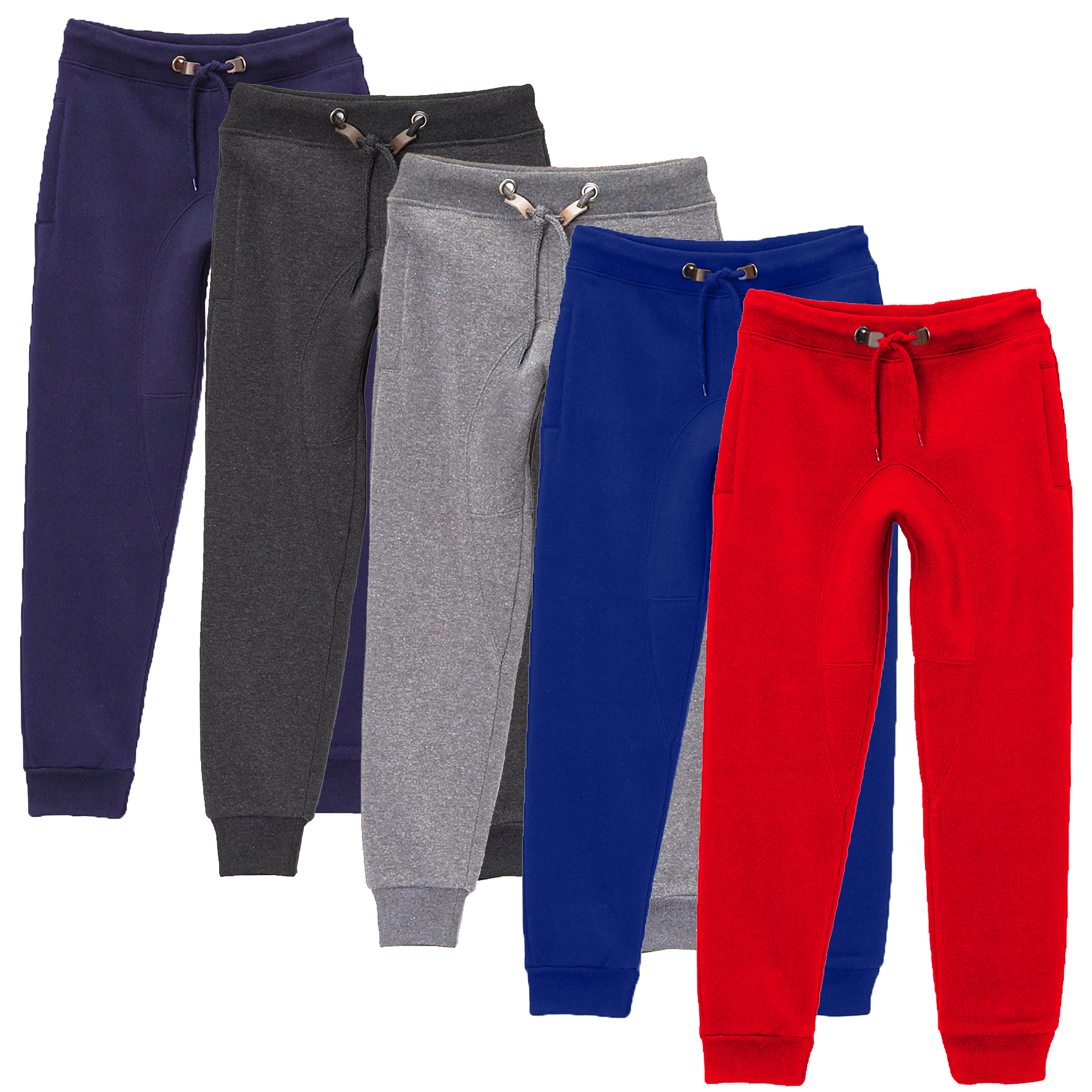 Boys Fleece-Lined Jogger Sweatpants - Gallery 38