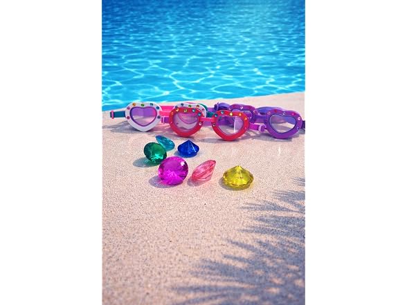 H2O Life Heart Shaped Swim Goggles 