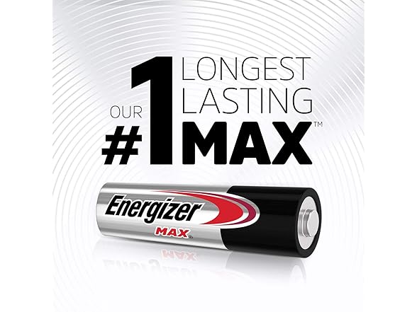 Energizer E91BPF-6 Max 6-Count AA Batteries