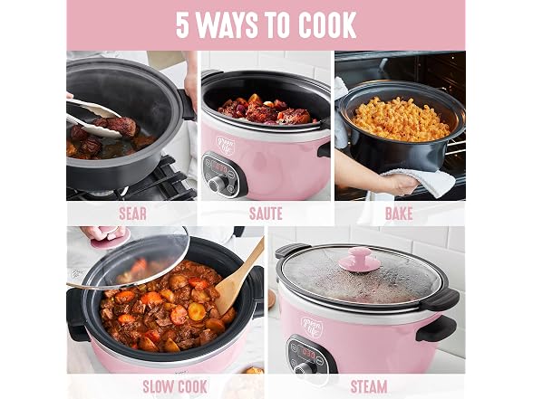 GreenLife 8QT Ceramic Nonstick Slow Cooker