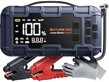 $79.99, Was $149.99, 46% Off! BuTure VAC Portable Car Battery Jump Starter dealfomo
