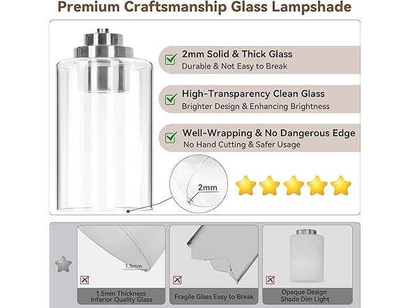 VerRon B0DHFSTLK3 Vanity Light