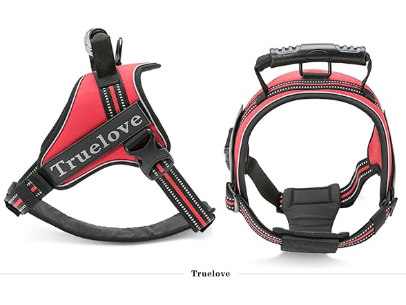 Truelove Dog Harness No-Pull Reflective Stit