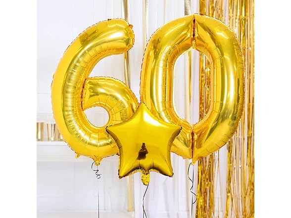 60th Happy Birthday Decorations