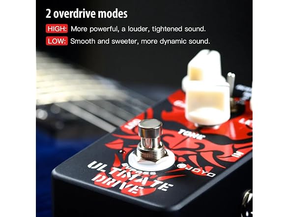 JOYO JF-02 Ultimate Drive Guitar Effect Pedal Overdrive Pedal