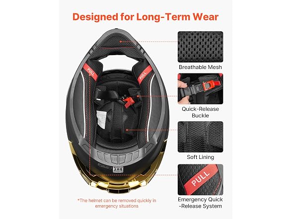 VEVOR Full Face Motorcycle Helmet DOT Approved
