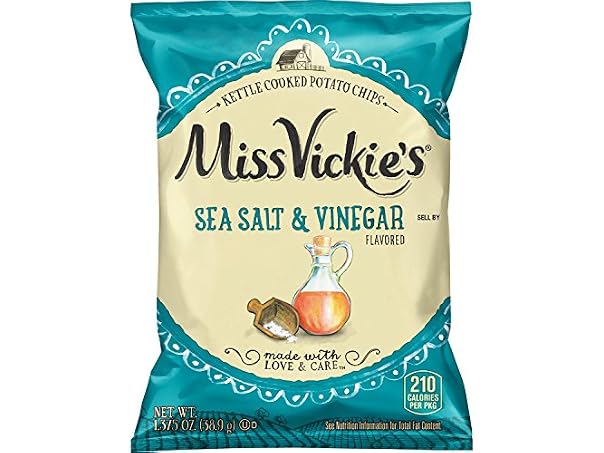 $31.99, Was $42.06, 23% Off! Miss Vickies Kettle Chips Sea Salt Vinegar 64pk dealfomo
