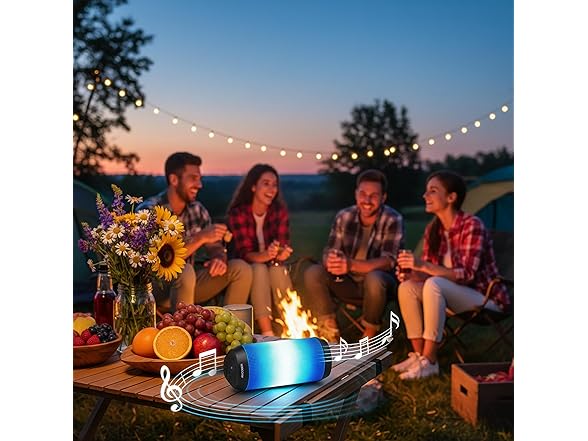 ANCOBER Portable Bluetooth Speaker