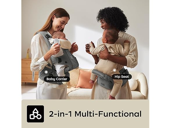 Baby Carrier with Hip Seat 