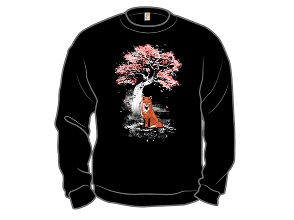Red Fox Under the Tree