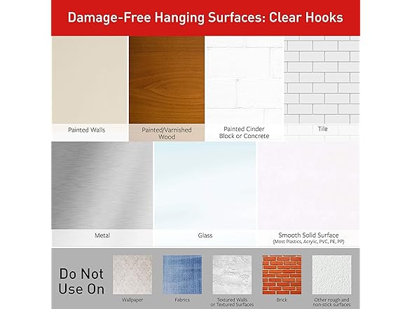 Command Metallic Hooks, Brass, 16 Count