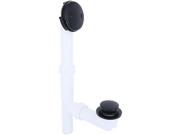 Danco Touch-Toe Drain Kit Matte Black