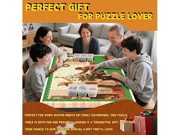 1500 Pieces Puzzle Table