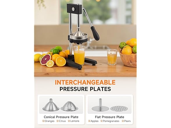 Heavy-Duty Manual Juicer