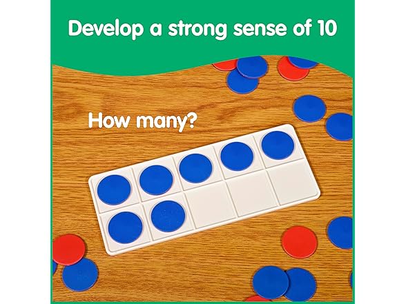 edxeducation Ten Frame Classroom Set - Math