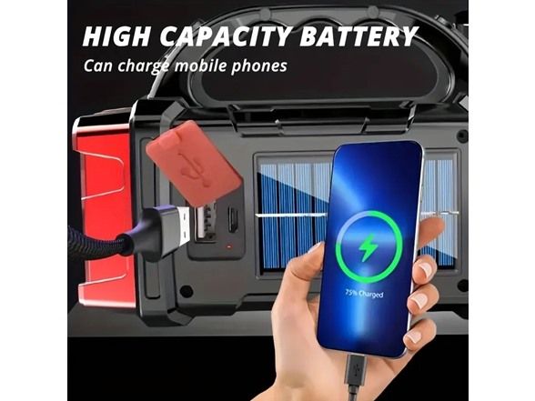 Multifunctional LED Solar Camping Light