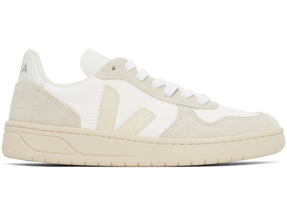 Veja V-10 Men's Shoes White Natural